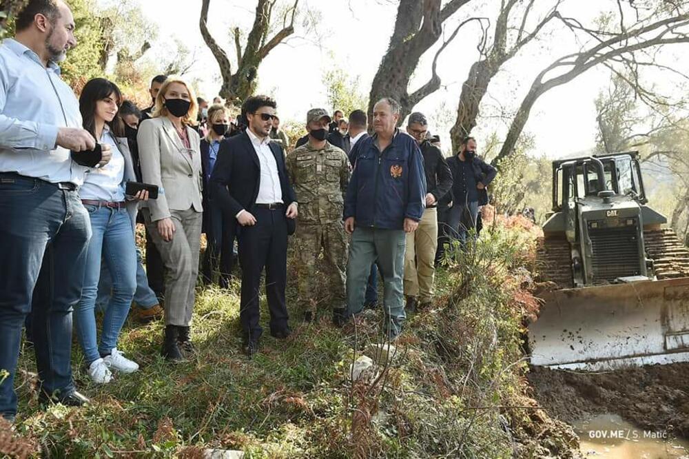 Abazović na Valdanosu, Foto: Crno na bijelo