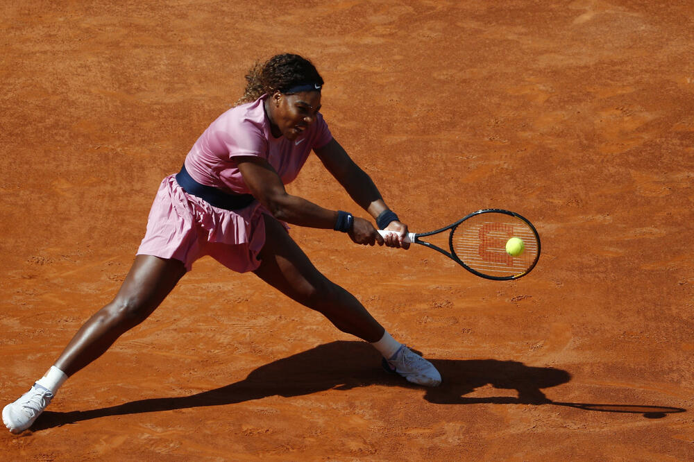 Vilijams na današnjem meču, Foto: Reuters