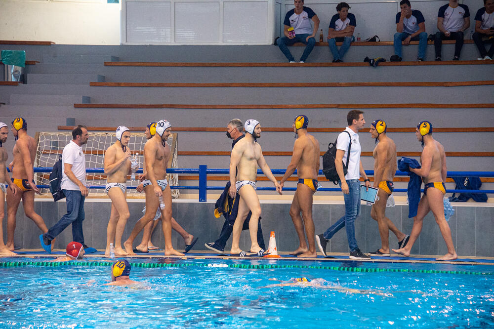 Vaterpolisti Jadrana i Primorca su odigrali tri uzbudljiva meča, očekuje se da će i četvrti biti takav, Foto: Aleksandar Kaluđerović
