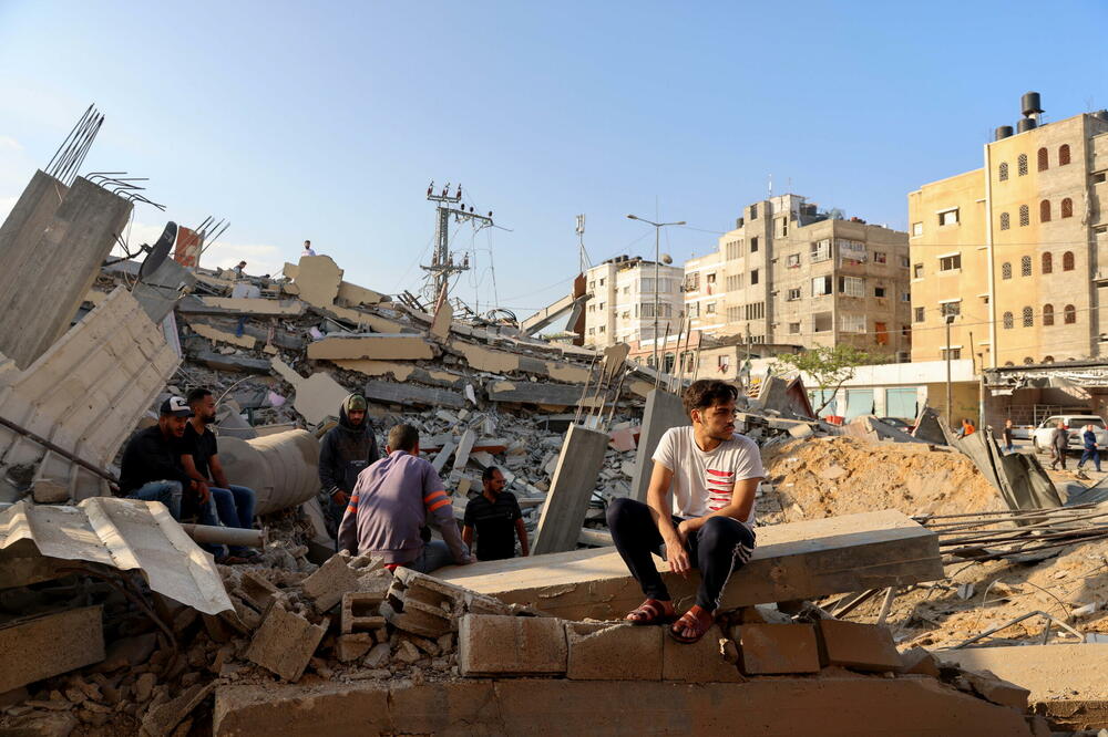 Gaze poslije napada, Foto: REUTERS