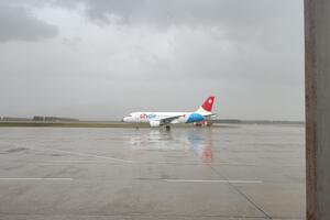 Švajcarska avio kompanija po prvi put sletjela u Crnu Goru