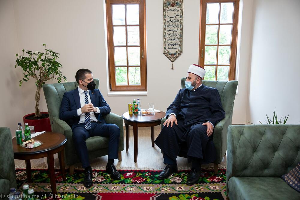 Bečić i Fejzić, Foto: Skupština Crne Gore