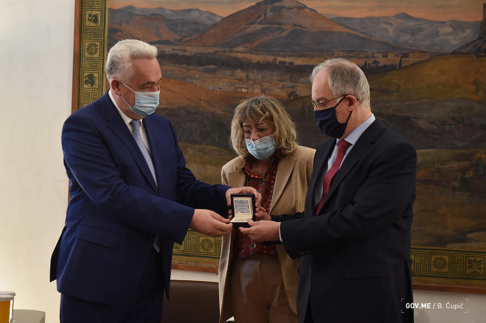 Krivokapić i Tasulas, Foto: Bojana Ćupić/Vlada Crne Gore