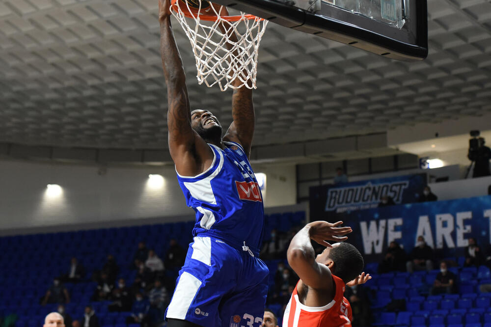 U mislima samo prva utakmica: Vili Rid na ligaškom meču sa Crvenom zvezdom, Foto: KK Budućnost Voli