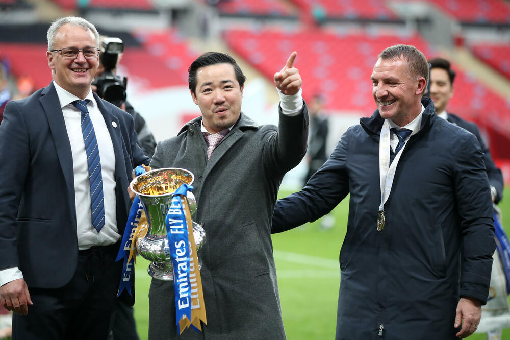 Rodžers sa vlasnikom Lestera, Foto: Reuters