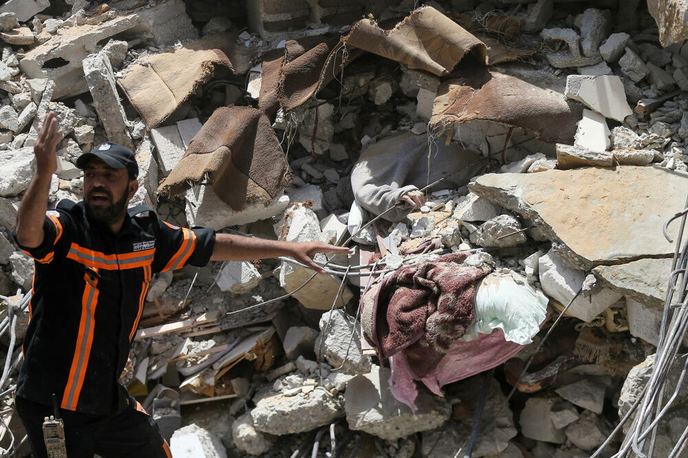 Potraga za preživjelima i poginulima u Gazi, Foto: Reuters