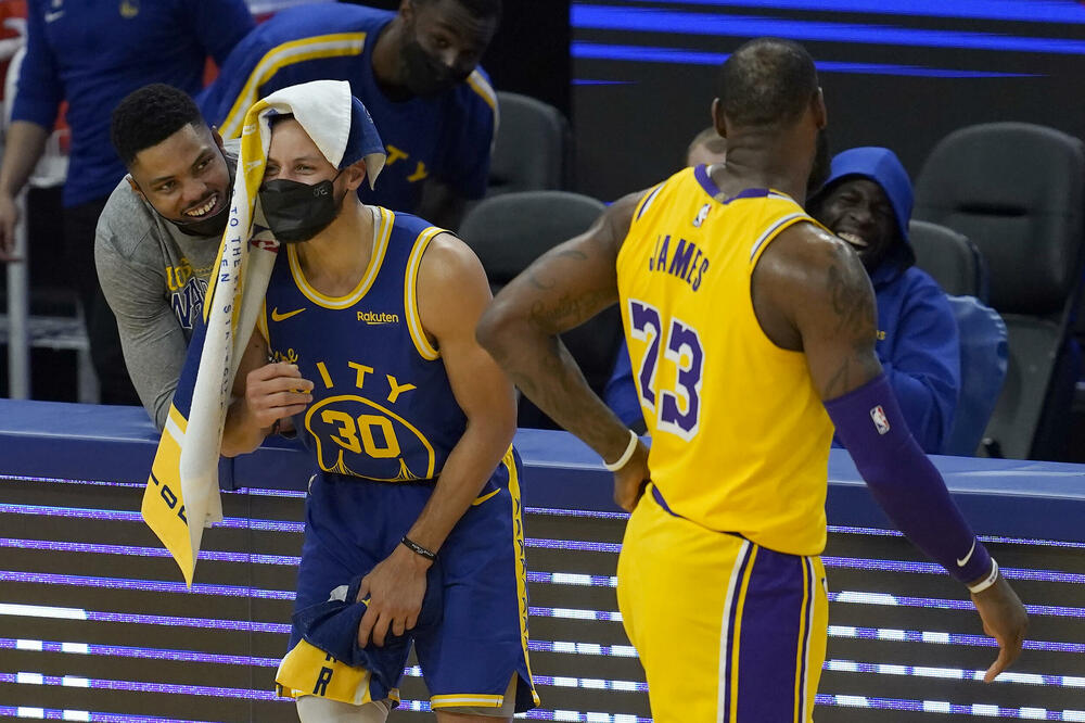 Lebron i Kari, Foto: AP