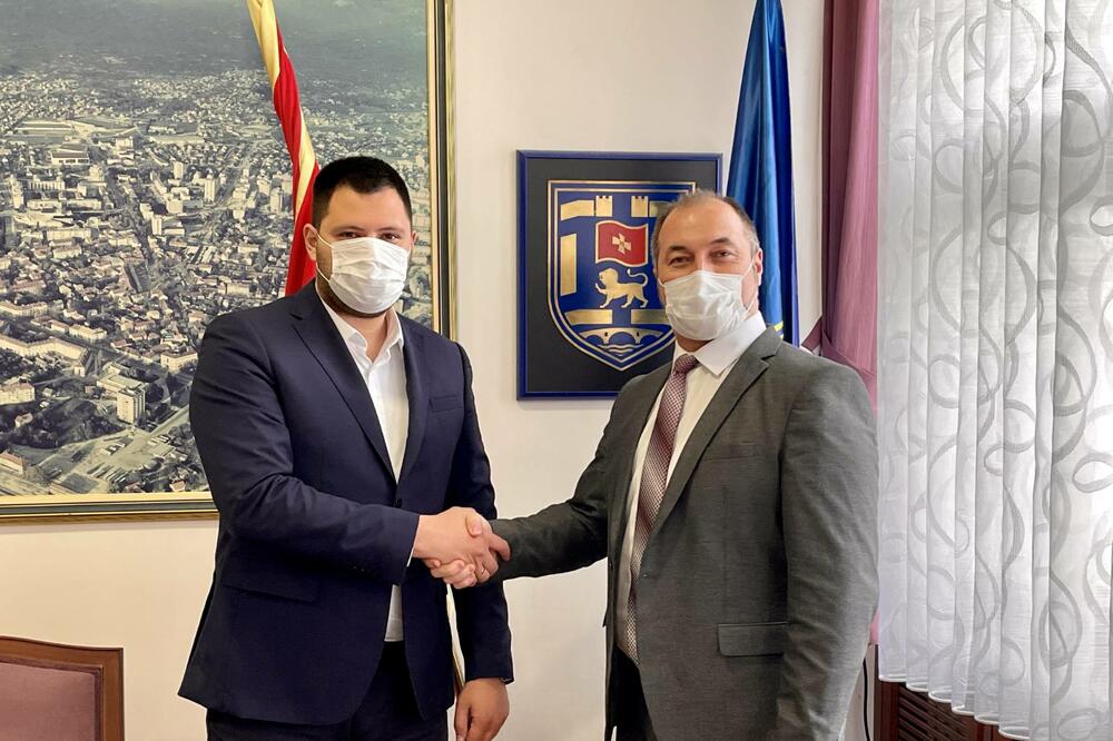 Kovačević i Stijović, Foto: Opština Nikšić