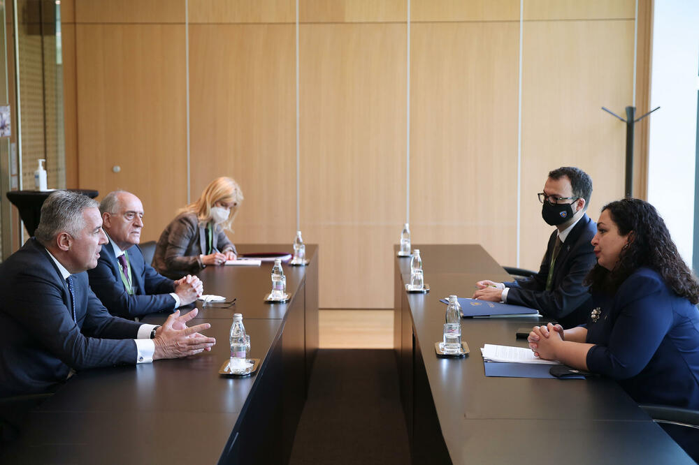 Đukanović i Osmani na sastanku, Foto: Kabinet predsjednika Crne Gore