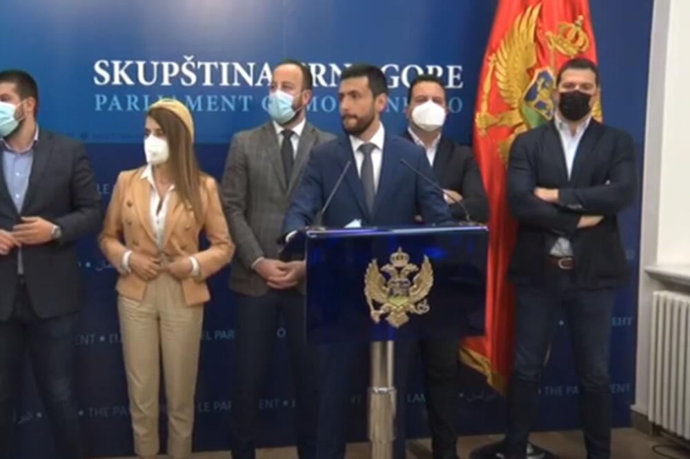 Sa pres konferencije DPS-a, Foto: Printscreen YouTube