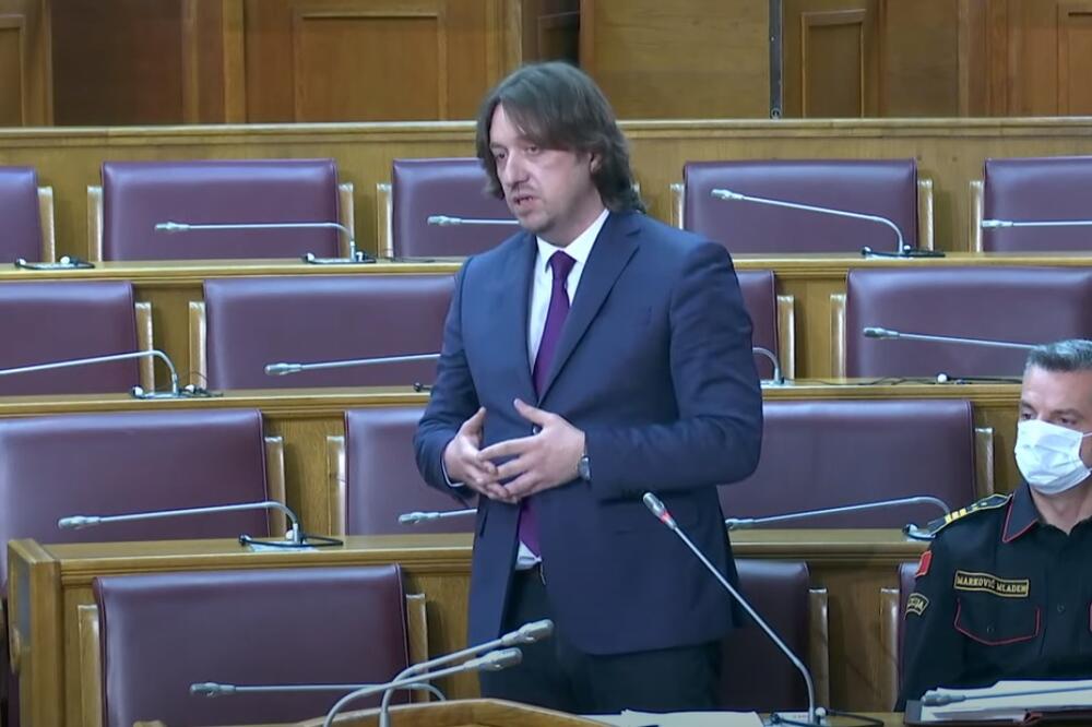 Sekulović, Foto: Skupština Crne Gore