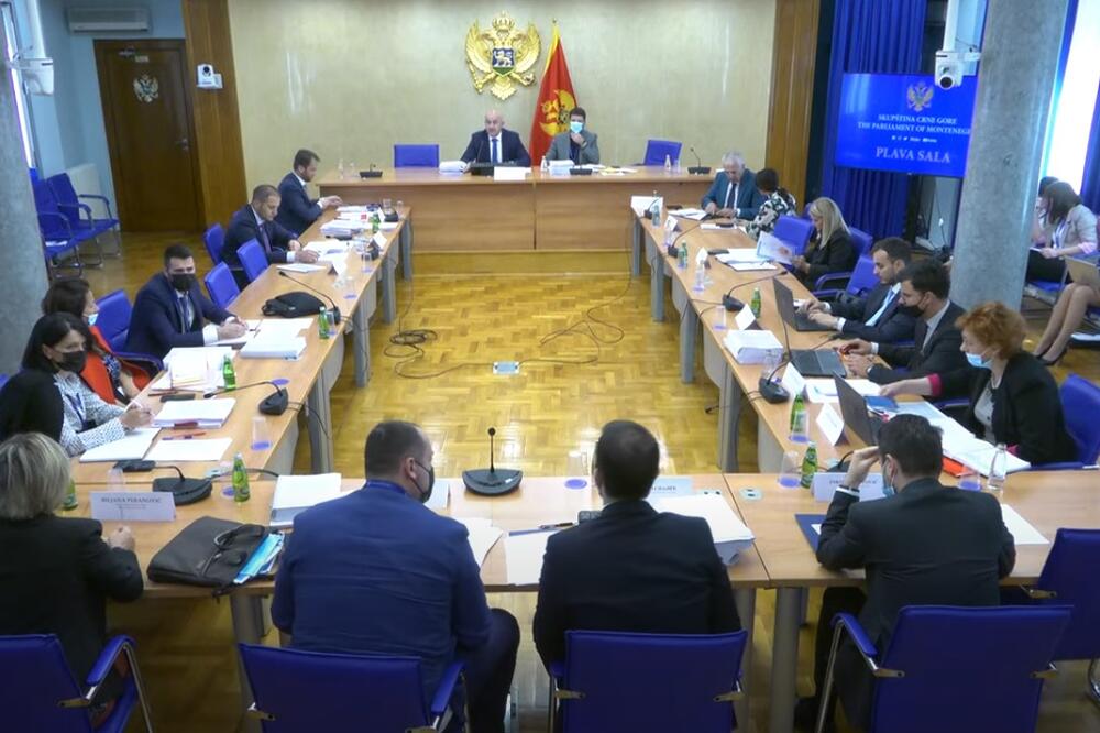 Sa sjednice Odbora, Foto: Skupština Crne Gore