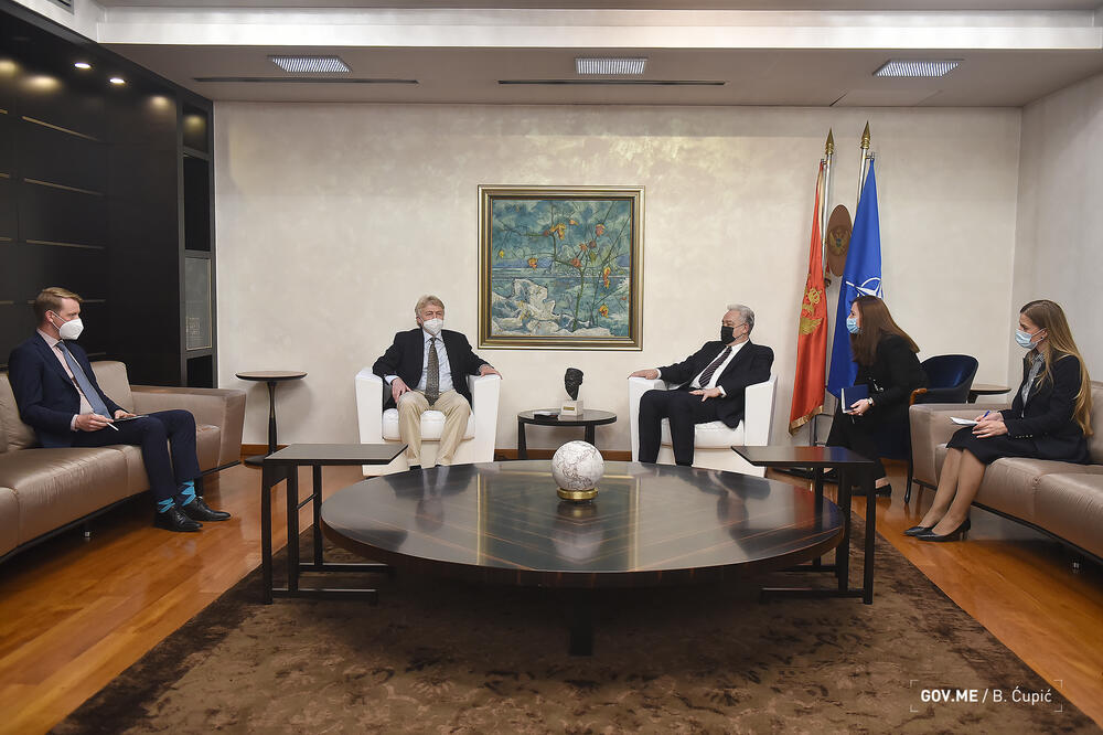 Gjelstad i Krivokapić, Foto: Vlada Crne Gore