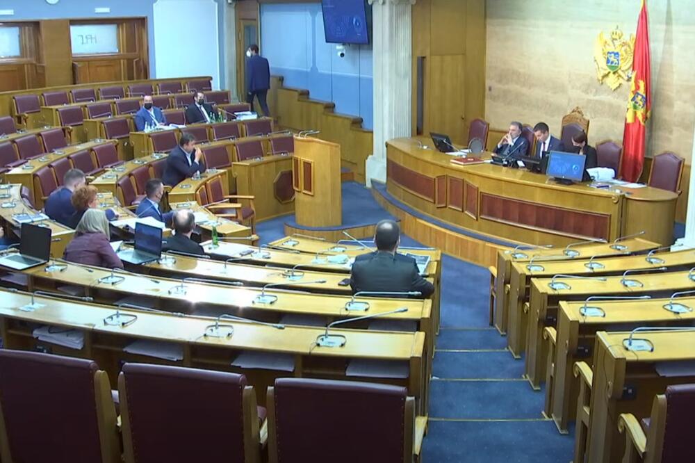 Skupština Crne Gore, Foto: Printscreen
