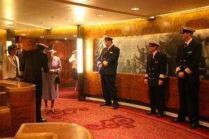 Boris Lukša i stara morska dama "Queen Elizabeth 2"