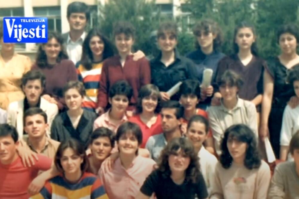 IV/5 odjeljenje biologa nikšićkog Školskog centra: Školske 1980/81 proglašeni za najbolje u bivšoj Jugoslaviji, Foto: Screenshot/TV Vijesti