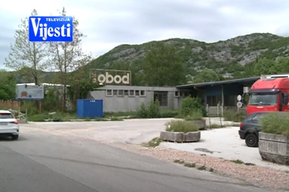 Prostor bivše kompanije Obod, Foto: Screenshot/TV Vijesti