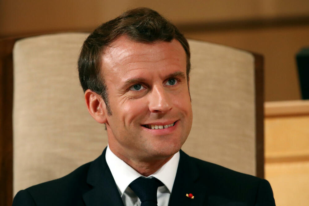 Predsjednik Francuske Emanuel Makron, Foto: Rojters