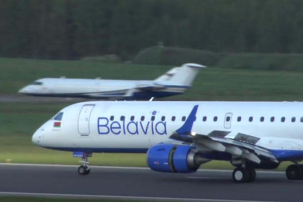 Jedan od avion kompanije Belavia, Foto: Screenshot/Youtube