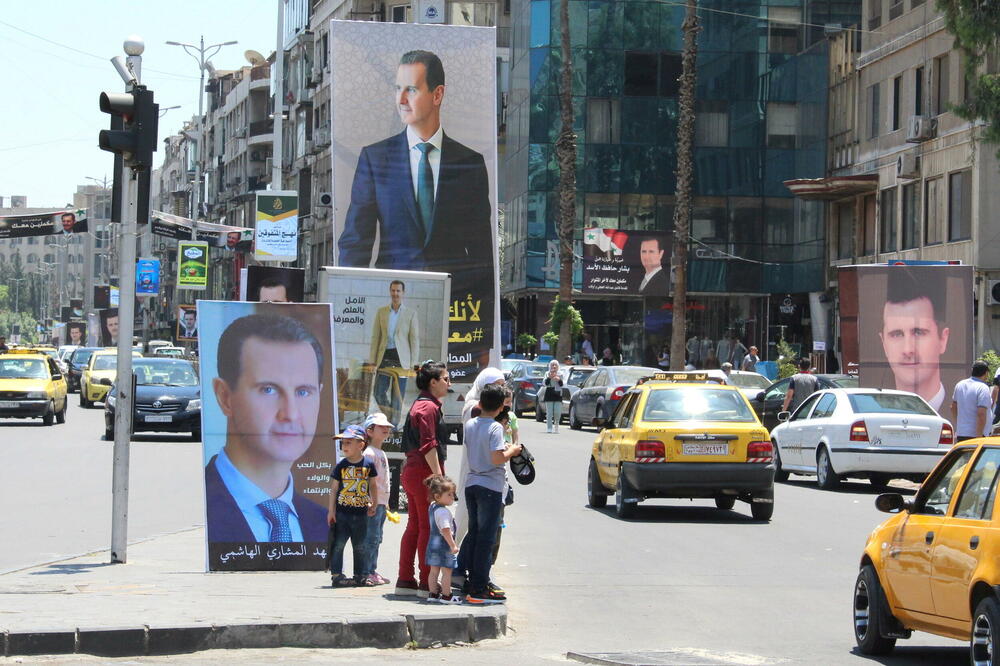 Asad nema ozbiljnog rivala: Damask, Foto: Rojters