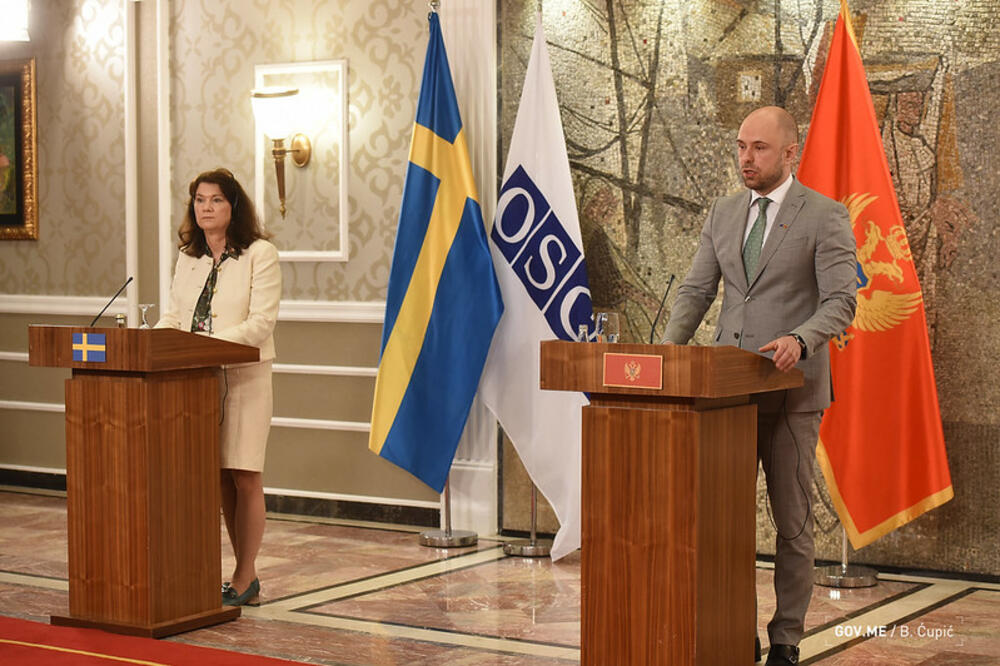 Radulović i Linde, Foto: Ministarstvo vanjskih poslova
