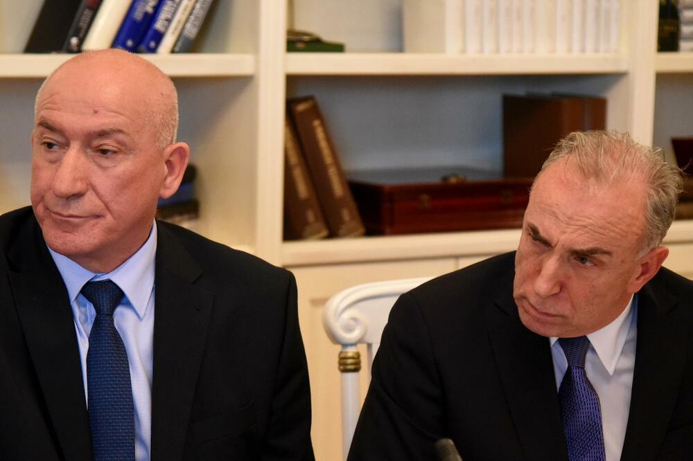 Čelnici Tužilaštva Milivoje Katnić i Ivica Stanković, Foto: Boris Pejović