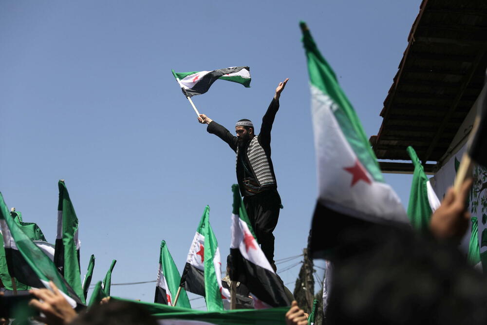 Protest u Idlibu