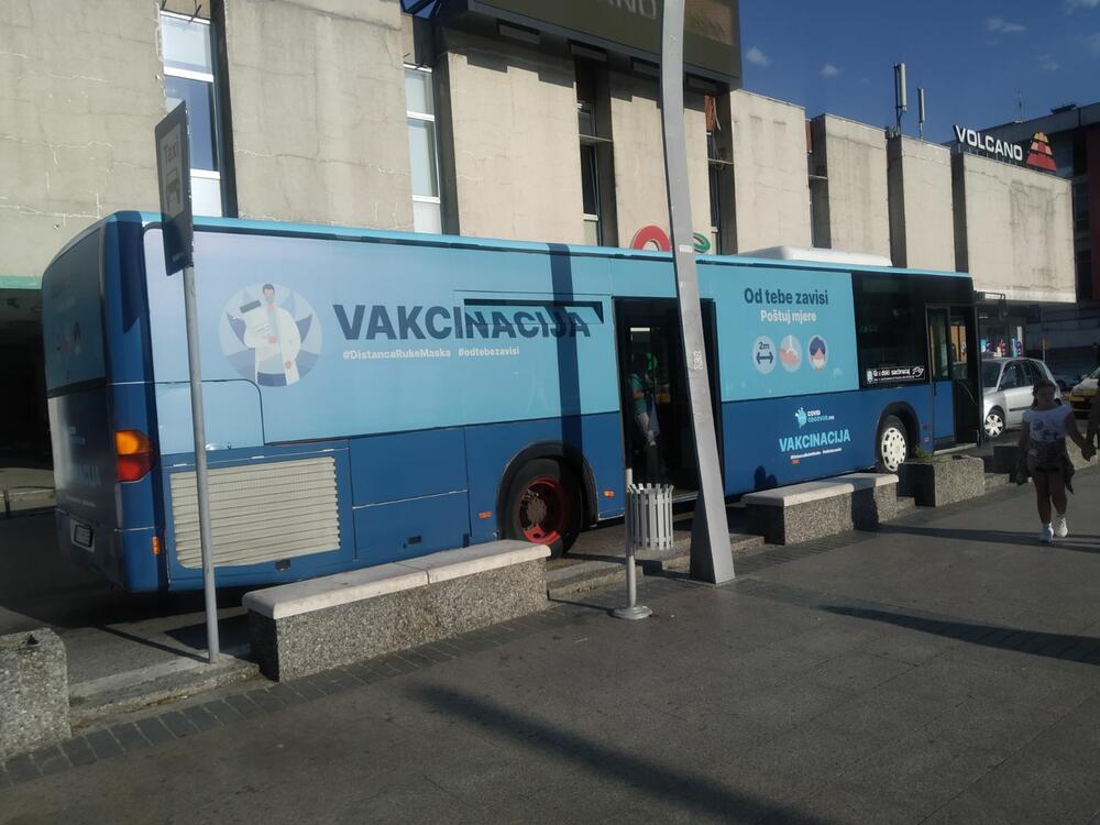 Autobus danas u Podgorici