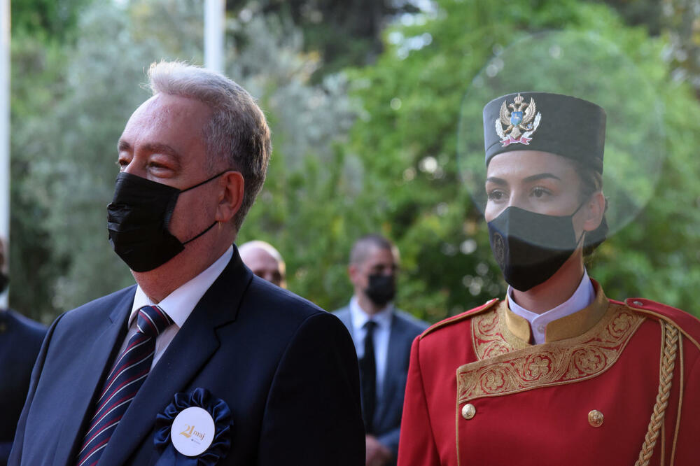 Krivokapić na prijemu u vili “Gorica” povodom Dana nezavisnosti, Foto: Boris Pejović