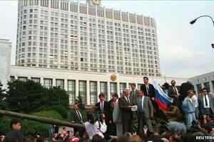 Rusija, komunizam i politika: Na tenku sa Borisom Jeljcinom 1991....