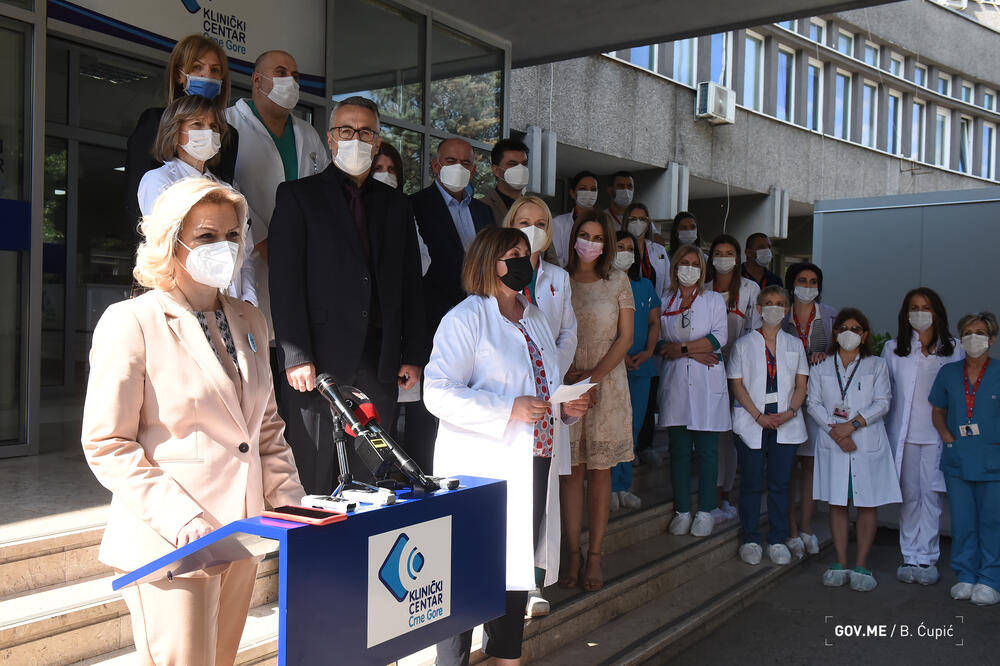 Borovinić Bojović na otvaranju renoviranog CKDL, Foto: Vlada Crne Gore