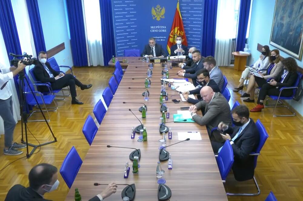Sa sjednice Odbora, Foto: Skupština Crne Gore
