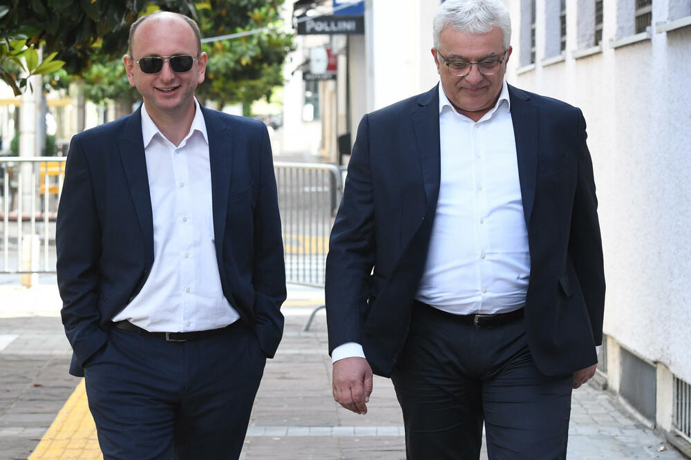 Očekivali od Krivokapića da inicira razgovor između čelnika vladajuće koalicije: Knežević i Mandić, Foto: SAVO PRELEVIC