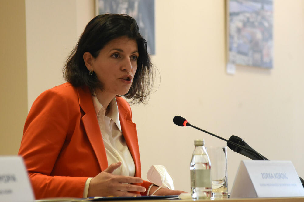 EK ukazuje na značaj snažne političke volje koju Crna Gora treba da demonstrira: Zorka Kordić, Foto: BORIS PEJOVIC