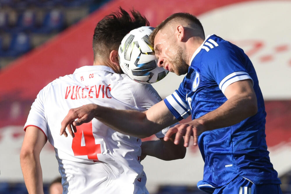 Sa meča na Grbavici, Foto: Savo Prelević