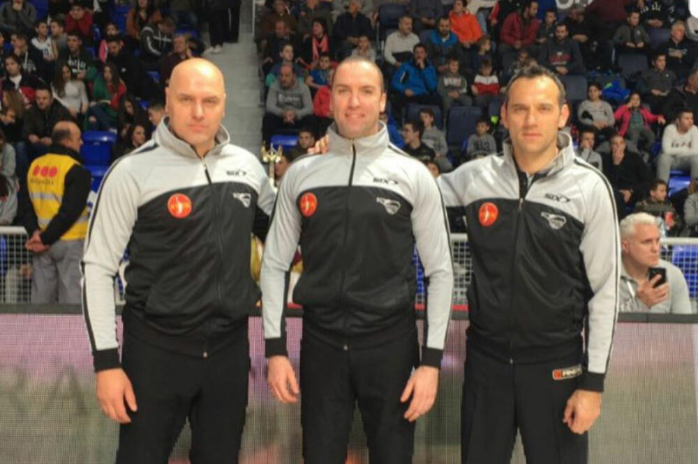 Jedini crnogorski arbitri u ABA ligi, a ne sude pod okriljem KSCG: Dragojević, Savović i Koljenšić, Foto: Privatna arhiva