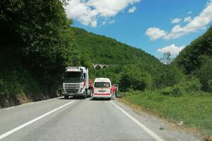 Motociklista povrijeđen u udesu na putu Bijelo Polje - Mojkovac