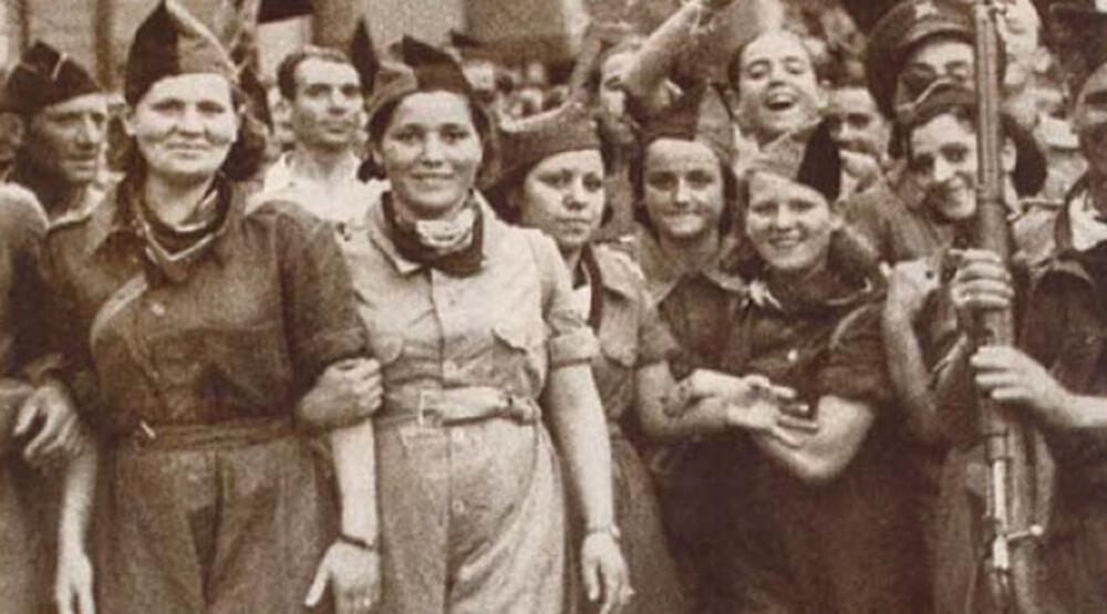 Catalan women in the anarchist militia