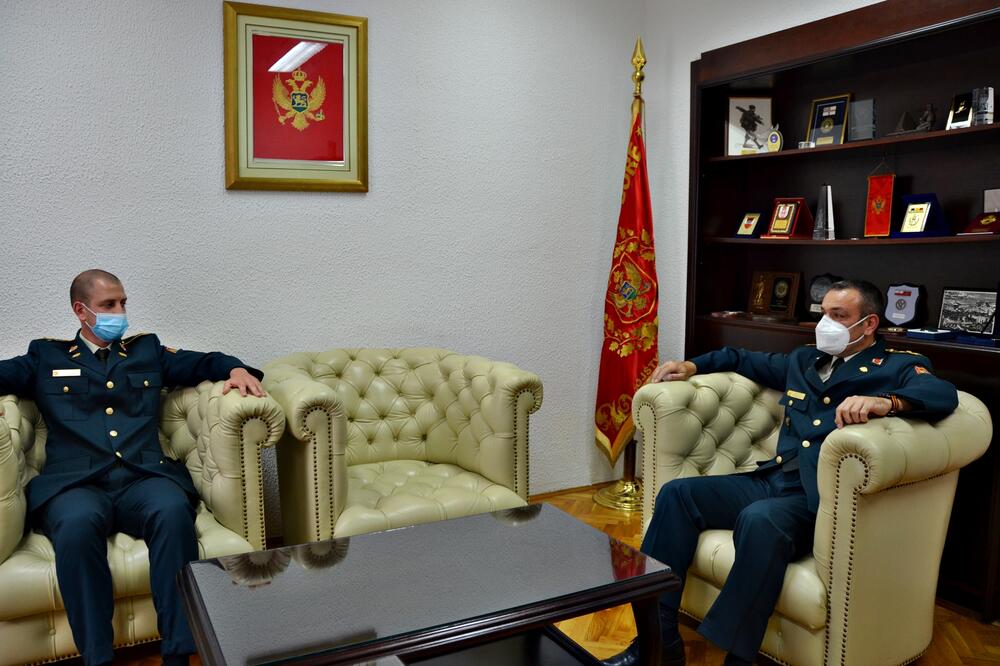 Bajović i Klikovac, Foto: Ministarstvo odbrane