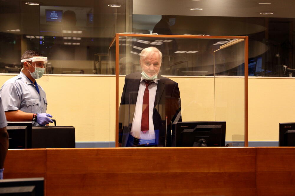 Mladić na suđenju u Hagu (arhiva), Foto: Reuters
