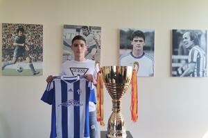 Budućnost počinje pripreme, 17-godišnji Ćetković potpisao do 2024.