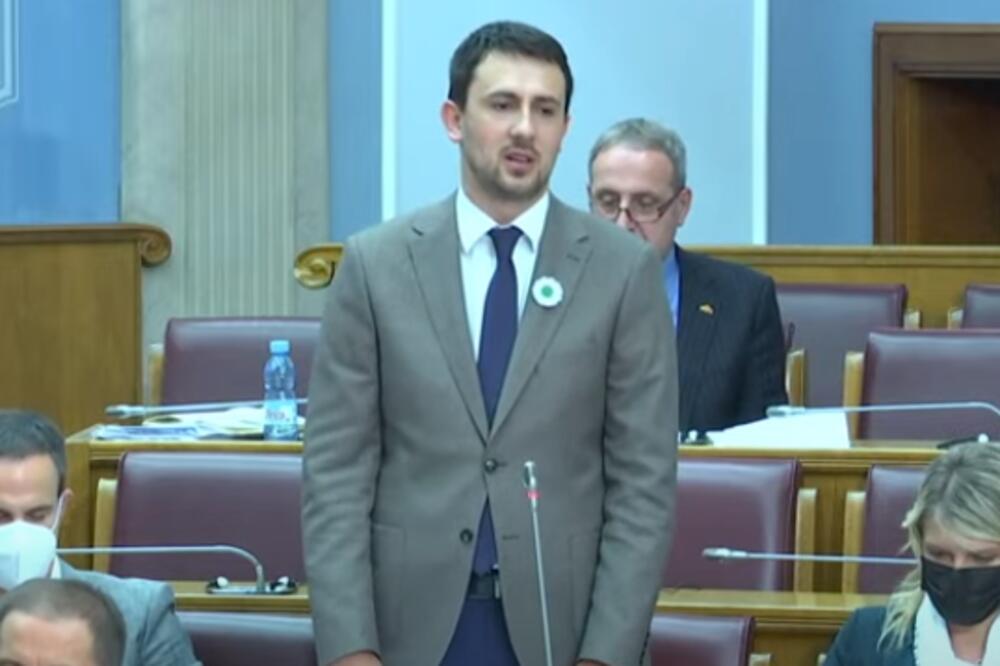 Smailović, Foto: Screenshot/Skupština Crne Gore