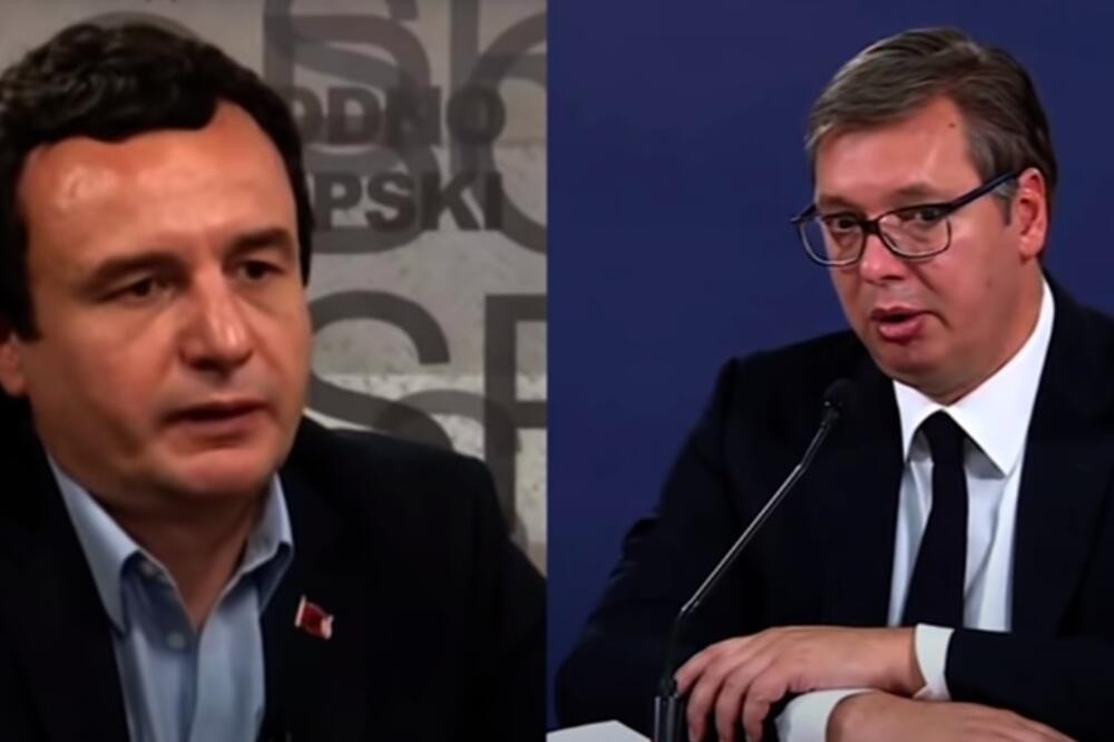 Kurti i Vučić, Foto: Screenshot/Youtube