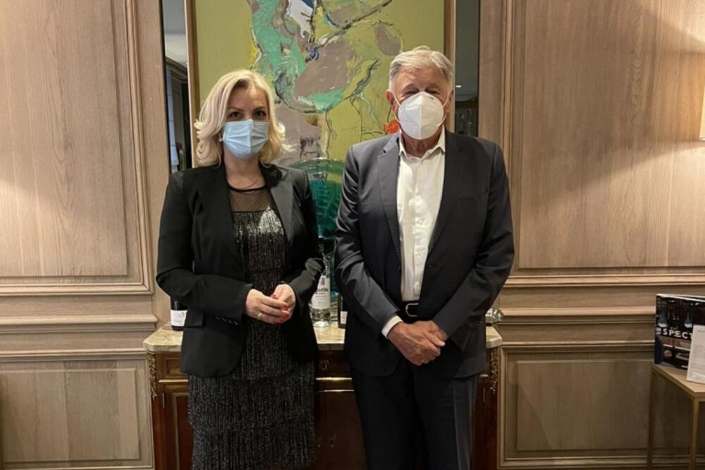 Borovinić Bojović i princ Nikola Petrović Njegoš, Foto: Ministarstvo zdravlja