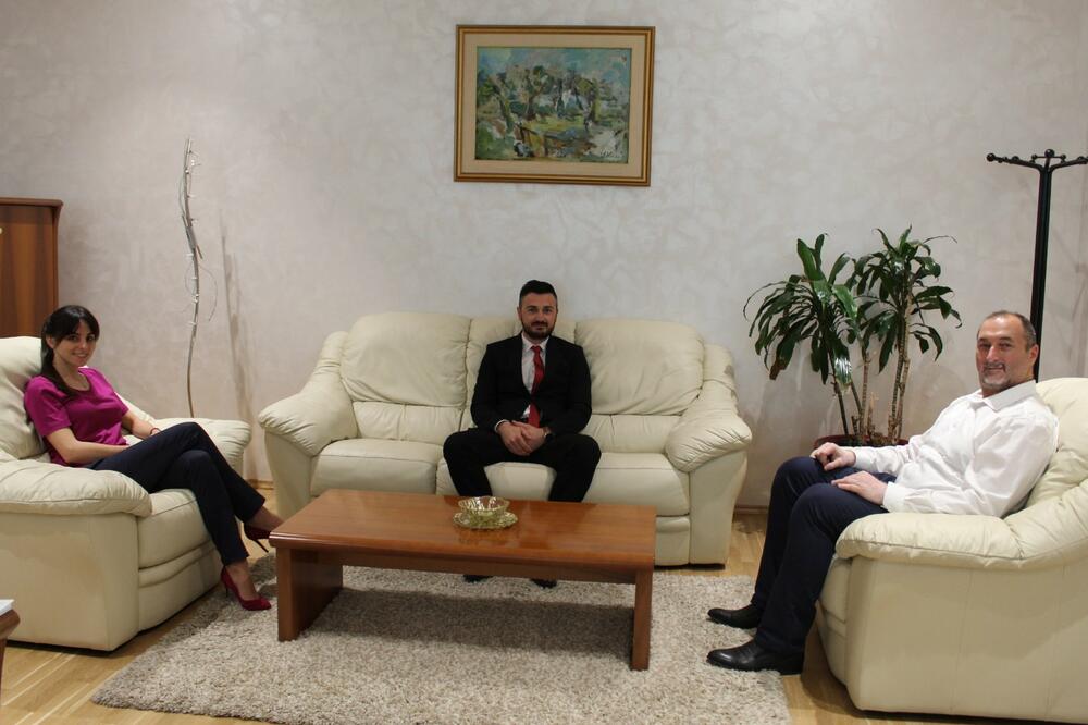 Stijović, Harasani i Mišnić na sastanku, Foto: Ministarstvo poljoprivrede, šumarstva i vodoprivrede
