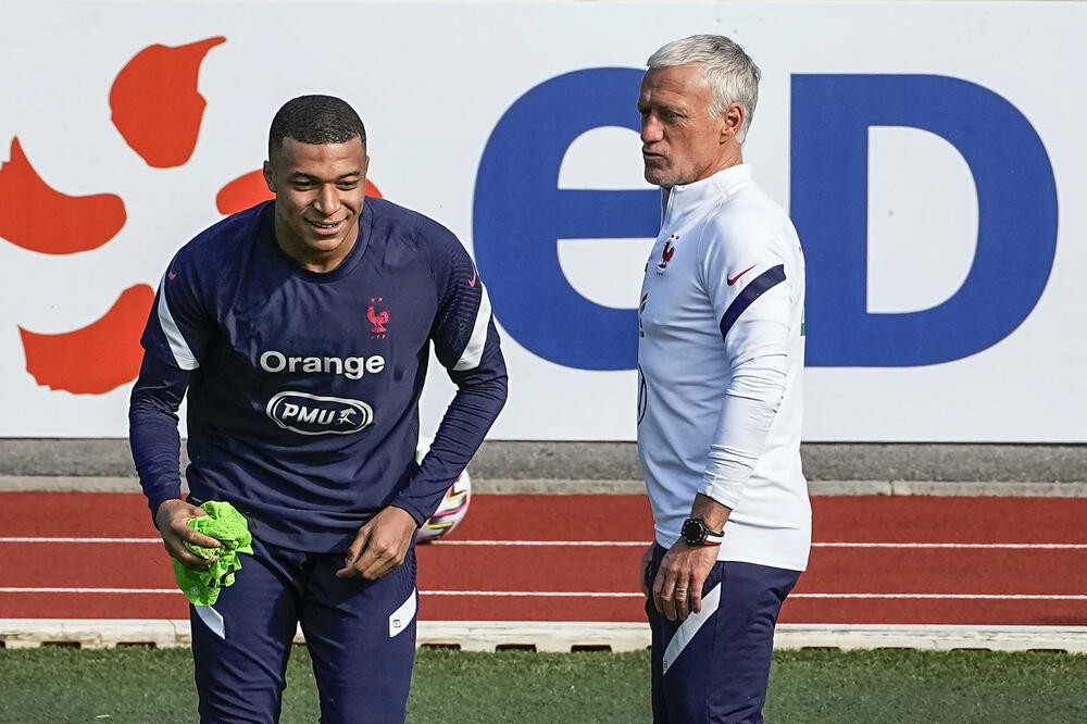 Dešan i Mbape, Foto: AP