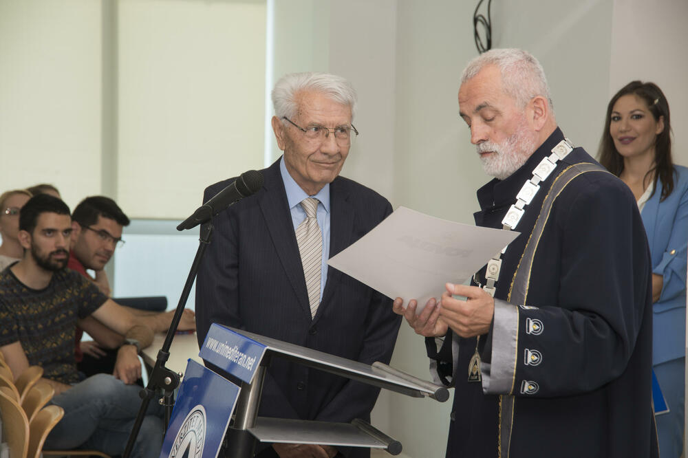 Sa svečanosti, Foto: Univerzitet Mediteran