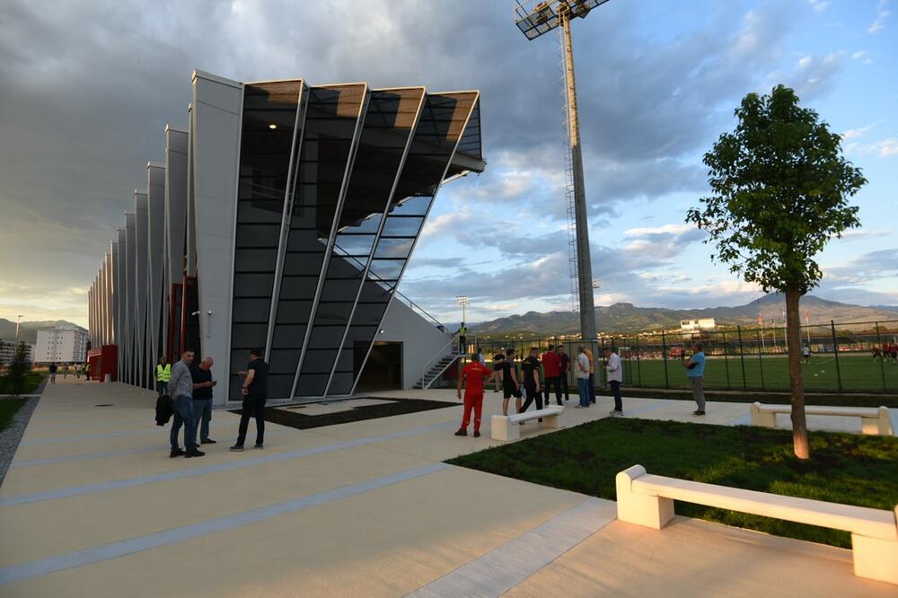 Nova tribina na kampu FSCG, Foto: FSCG