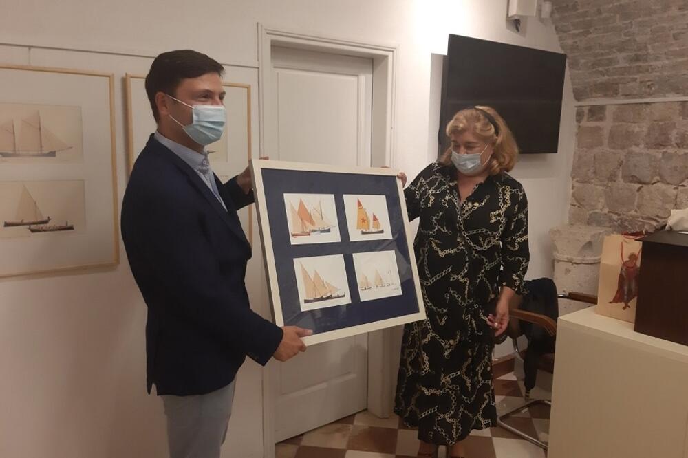 Sa izložbe, Foto: Radio Kotor