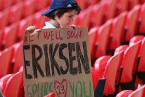 Eriksenov menadžer: Svi želimo da znamo šta mu se dogodilo